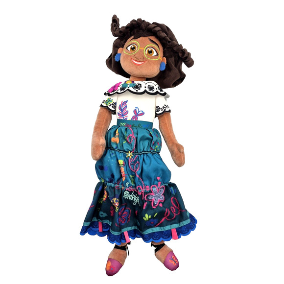 Disney Store Encanto Mirabel Madrigal 18" Plush Stuffed Doll Bright & Colorful - Picture 1 of 9